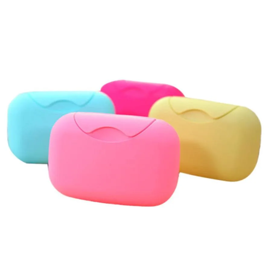 

2019 New Bathroom Dish Plate Case Home Shower Travel Hiking Holder Container Soap Box C330