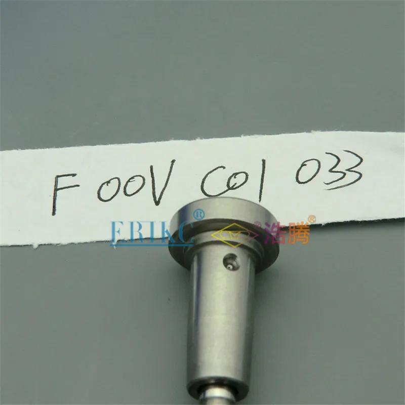 ERIKC F OOV C01 033 Diesel Common Rail Injector Valve F 00V C01 033 Spray Control Valve F00VC01033 for BOSH HYUNDAI 0445110091