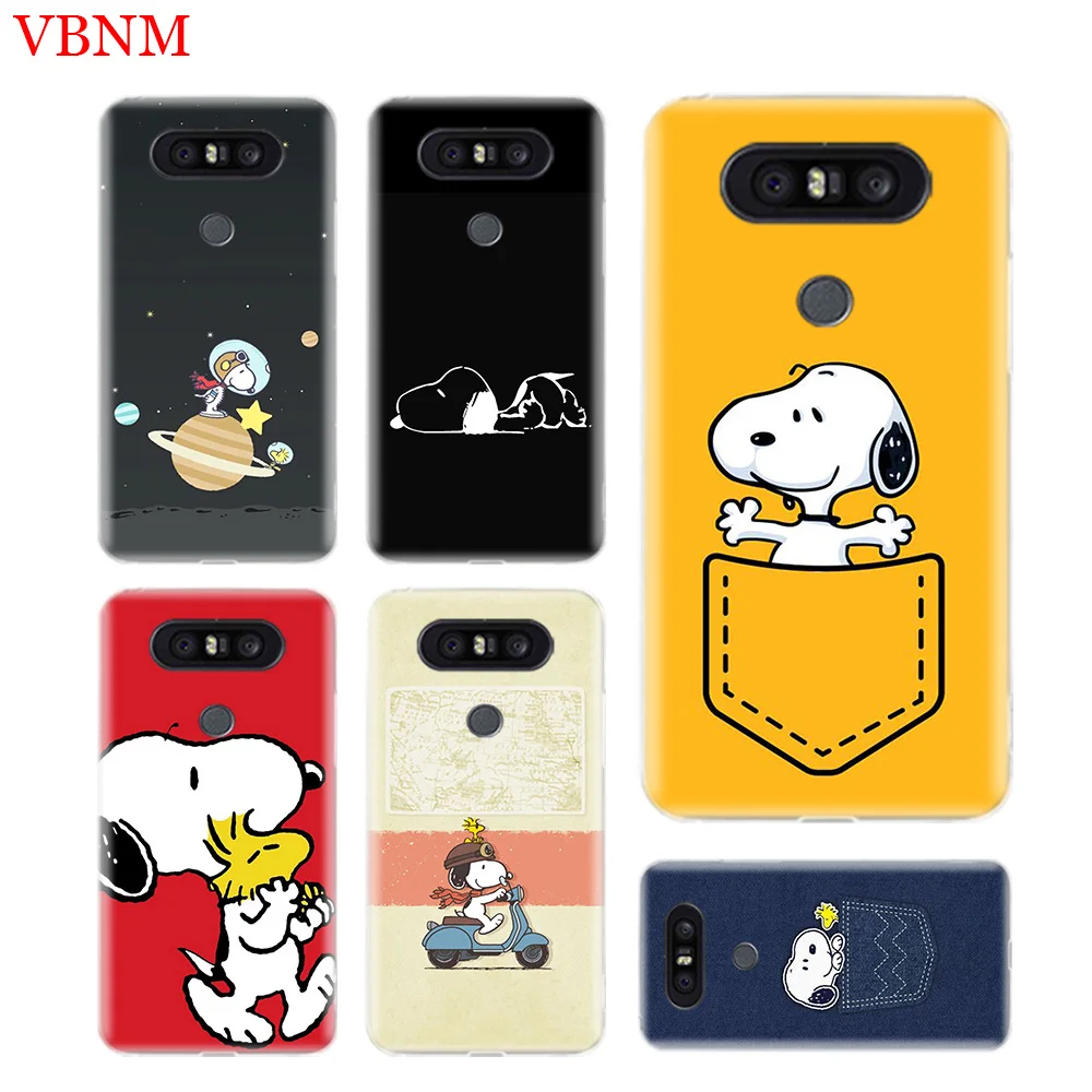 

Snoopys And Woodstocks Durable Phone Case For LG V40 G6 G7 Q6 Q8 Q7 G5 G4 V30 V20 V10 K8 K10 2018 2017 Customized Cases Coque
