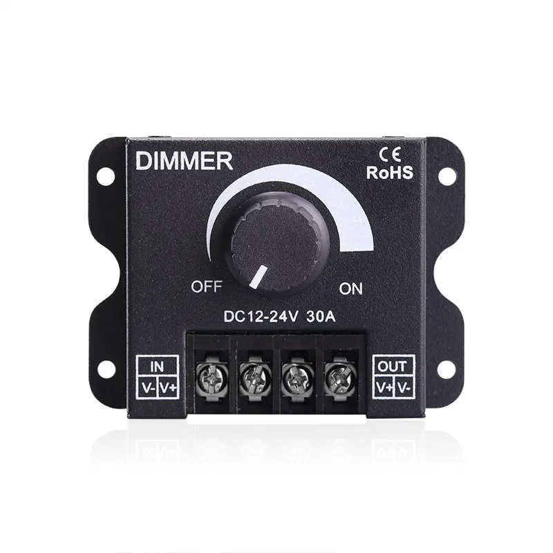 Вращающийся светодиодный регулятор яркости 12 В 24 30 А 360 Вт|led controller|control led stripscontroller