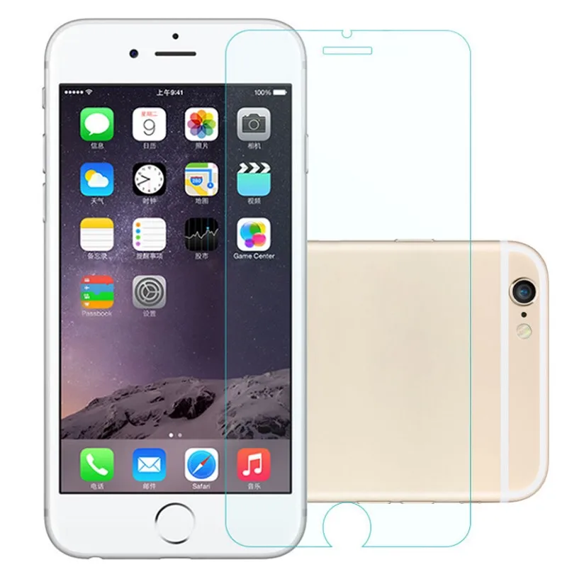 Защитный экран Ascromy для iPhone X 7 6 6S Plus 8 5S SE 5C XS XR|glass screen|tempered glass screen protectorglass protector |