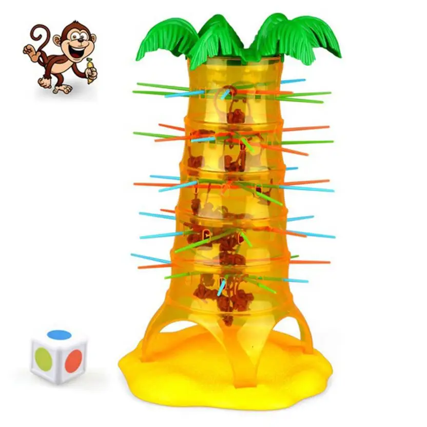 

#5001 HOT Falling Tumbling Monkey Family Toy(One Size) Climbing Board Game Kids