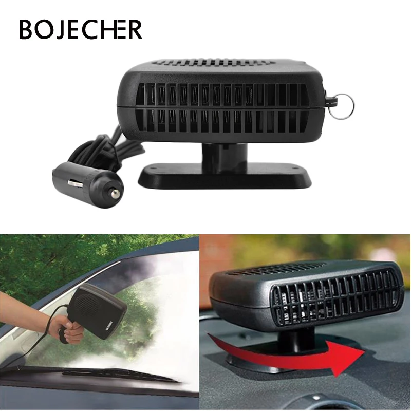 

12V 200W Auto Car Heater Heating Fan Portable 2 in 1 Heating Cooling Fan Car Dryer Windshield Defroster Demister