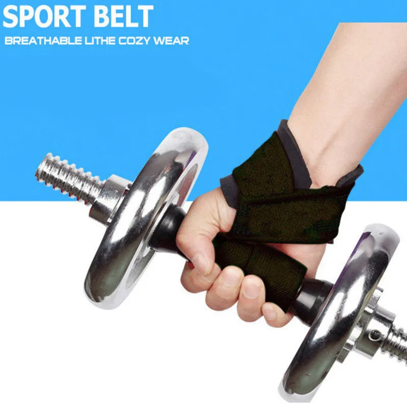 BOER 2017 2Pc Weight Lifting Wrist Belt Sports Wristband Adjustable