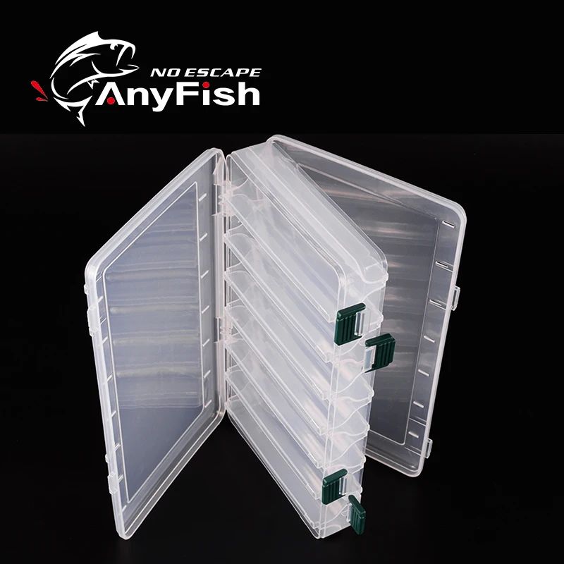 Коробка для рыболовной приманки ANYFISH TB-326, 27*16*5 см, пластиковые рыболовные аксессуары, коробка для рыболовной приманки, рыболовные принадлежности, коробки для рыболовных снастей