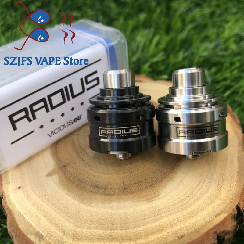 

Vicious Ant Radius V2 rda vicious a phenom 18350 mech mod Atomizer Tank Rebuildable Drops Atomizer Adjustable vape MANTA RTA