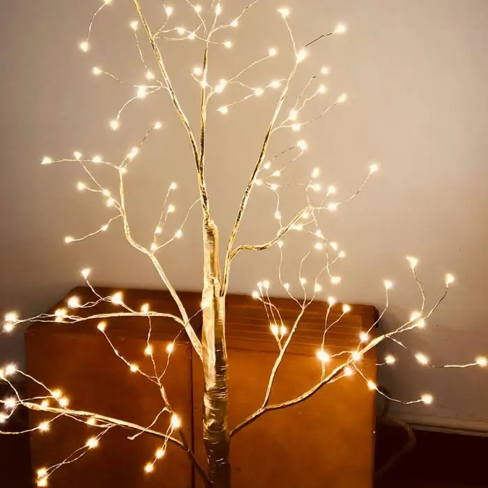 Новейший 1 шт. светодиодный светильник на елку для рождественской вечеринки DIY лампа для дома и сада рождественские украшения-KK66