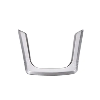 

Matte Interior Steering Wheel Bottom Cover Trim ABS For Jaguar XF X260 2016