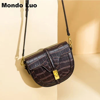 

2019 Women Popular Design Mini Signle Shoulde Saddle Vintage Bag Small Handbag