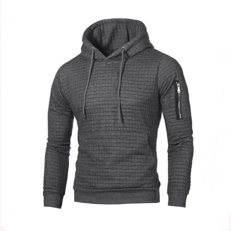 S-xxxxl Drop Shipping Hoodies Men Long Sleeve Solid Color Hooded ...
