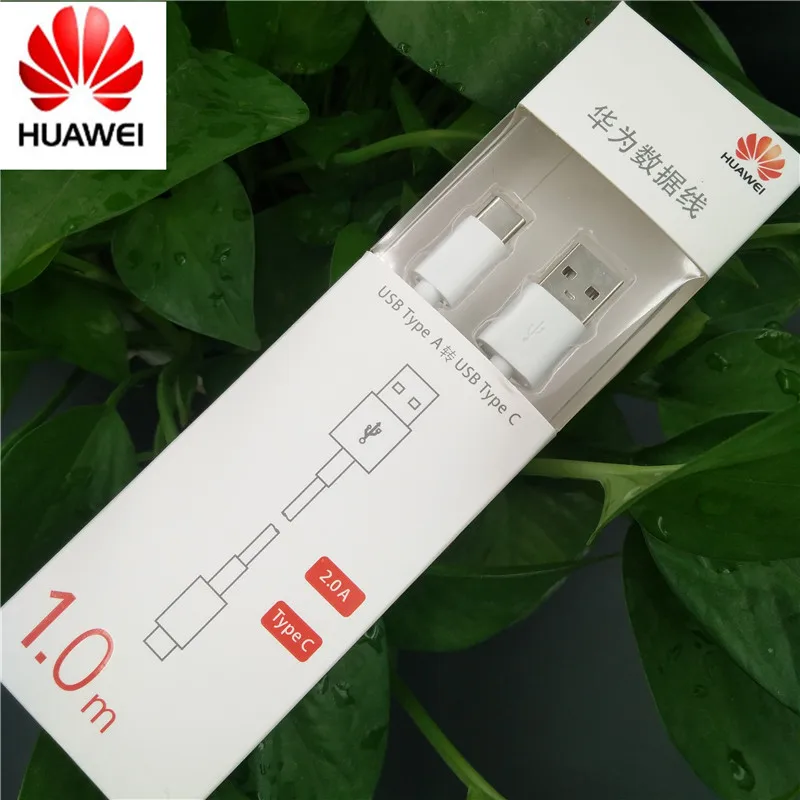 

Huawei USB TYPE C Cable 2A Fast Charge Data SYNC line quick Charging 100CM Nova 3/p20 lite/Mate 10 lite/Honor 8 9/P9 Original