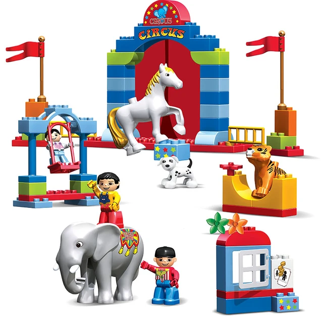 Circus Toys Children Blocks Circus Building Circus Toys Kids