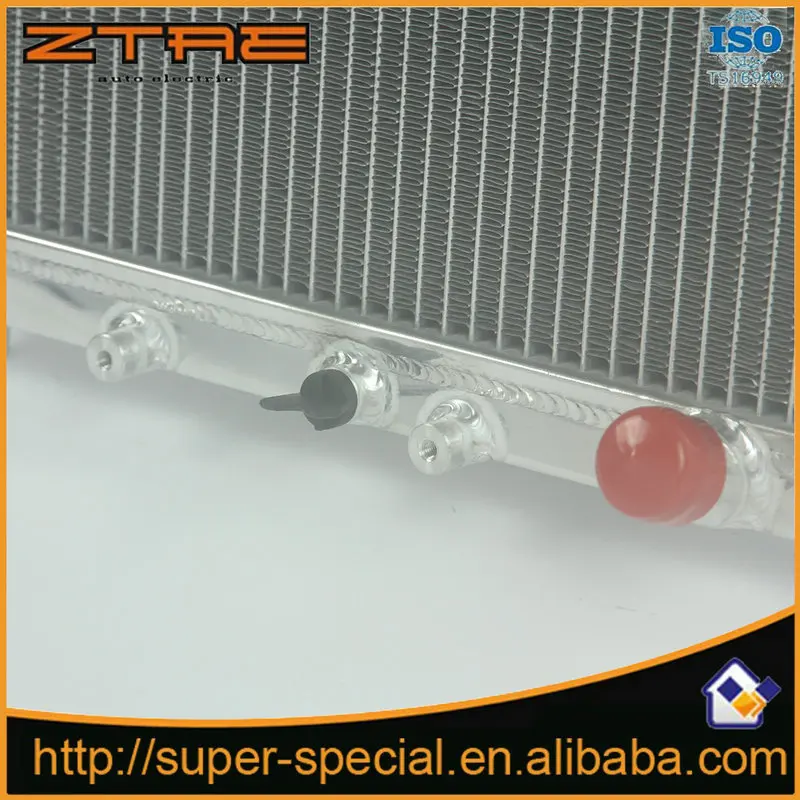 Гоночный-2 ряда 42 мм Алюминиевый автомобильный радиатор для Honda Civic/Del Sol/Integra Eg 88-00 легкий автомобильный радиатор