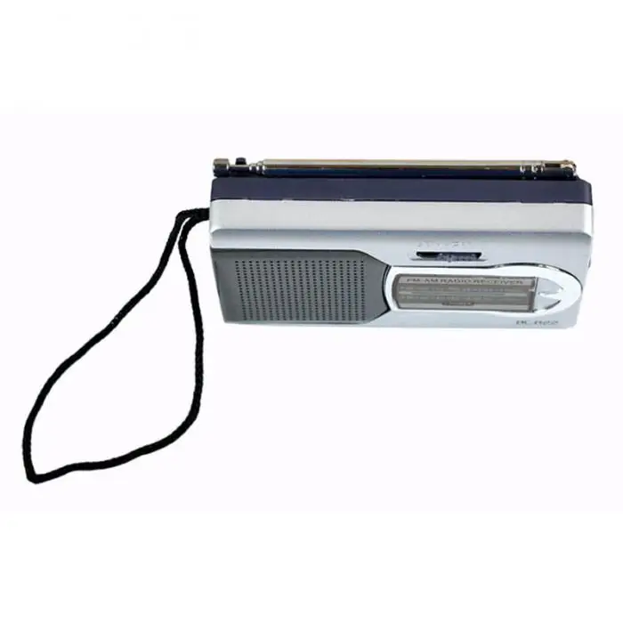 HOT Portable AM/FM Mini Radio with Telescopic Antenna Dual Band Channel Receiver Speaker BUS66