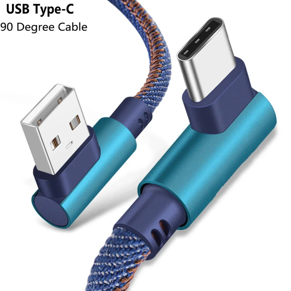 ECOS высококачественный практичный 0,25 м тип-c 90 градусов под прямым углом USB 3,1 кабель для синхронизации данных и зарядки медный сердечник для type C Android