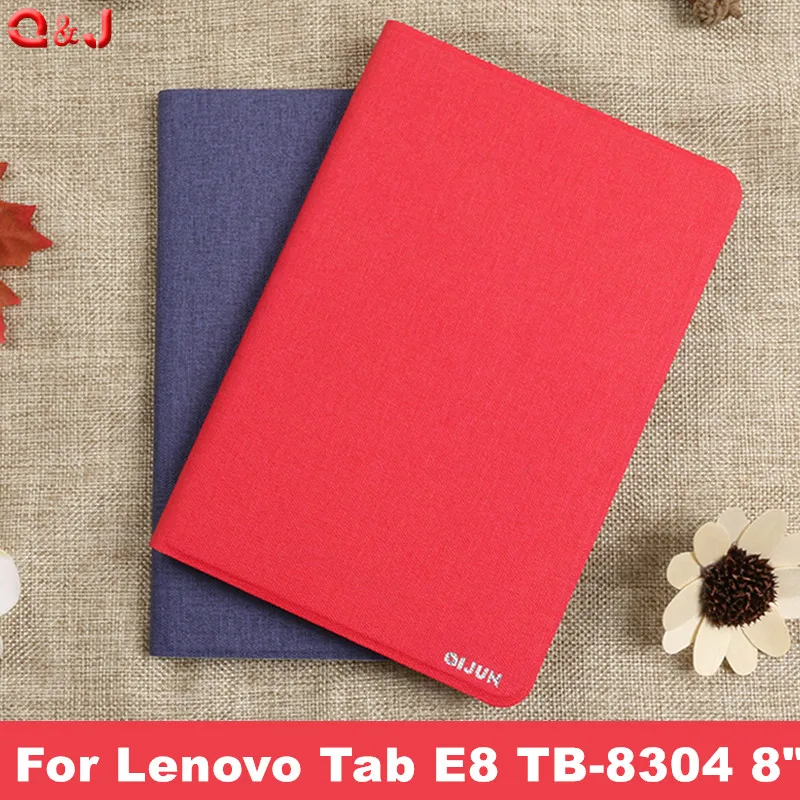 Чехол-подставка для Lenovo Tab E8 8304 ТБ чехол из искусственной кожи TB- 8&quot | Компьютеры и