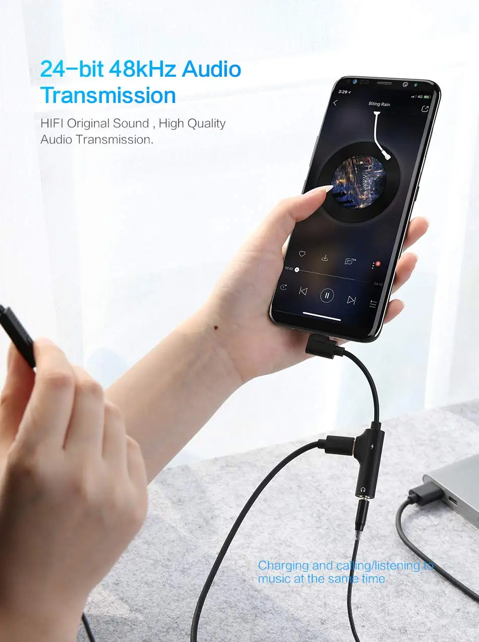 Olhveitra Тип C до 3 5 мм Джек ключ Aux адаптер для наушников samsung Xiaomi huawei USB аудио зарядки