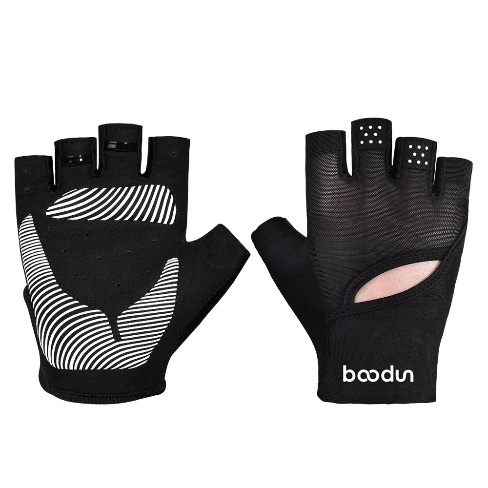 Новые Спортивные Перчатки для фитнеса женские пальмовые противоскользящие пальмовые перчатки для отдыха йога фитнес с половиной пальца перчатки