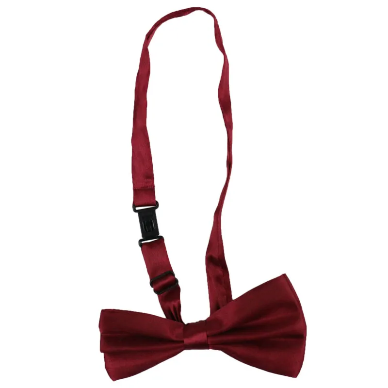 Высокое качество 2,5 см цвет красного вина женские подтяжки галстук бабочка комплект одноцветное Эластичные подтяжки и рубашка с
