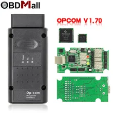 OBD 2 OP-COM V1.70 OPCOM для Opel автомобильный диагностический сканер с реальным PIC18f458 для Opel OP COM диагностический инструмент флэш-прошивка