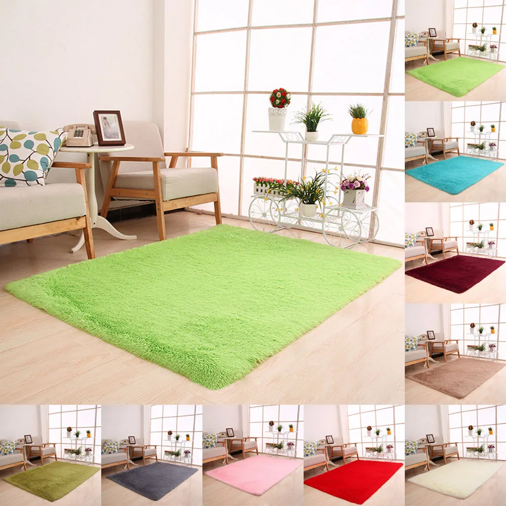 carpets for Living room/bedroom Rug Antiskid soft carpet modern carpet mat Super Soft Silk Wool Rug Indoor Fluffy Anti-Skid F719