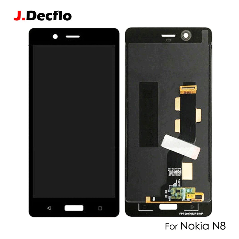 

For Nokia N8 8 LCD Display Touch Screen Digitizer Sensor Panel Assembly Replacement No Frame Original 2560*1440 5.3" Black