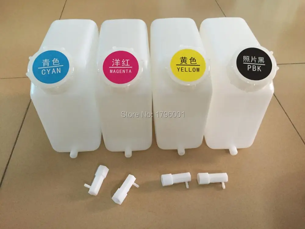

4pcs/lot ink bottle for bulk ink system for all large format printer
