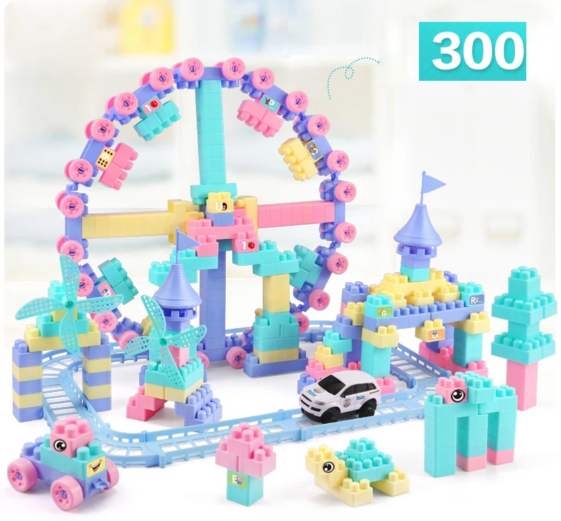 Красочный Классический пластиковый набор строительных блоков для детей дошкольного возраста, базовая обучающая игрушка для девочек и мальчиков