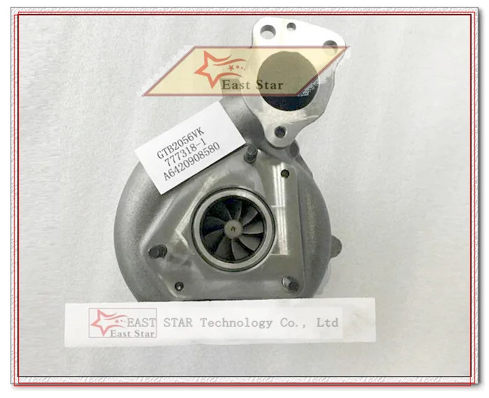 GTB2056VK 777318-5001S 781743-5001S 764809-0001 A6420908590 For Mercedes Benz M-E-Class W164 W212 Sprinter II 219CDI Jeep Grand Cherokee OM642 3.0L Turbo (5)