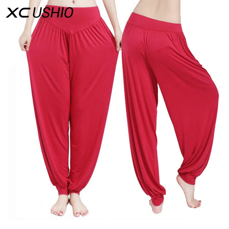 Yoga Pants Women Plus Size Colorful Bloomers Dance Yoga TaiChi Full Length Pants Smooth No Shrink Antistatic Pants 3XL Dropship Yoga Pants Women Plus Size Colorful Bloomers Dance Yoga TaiChi Full Length Pants Smooth No Shrink Antistatic Pants 3XL Dropship
