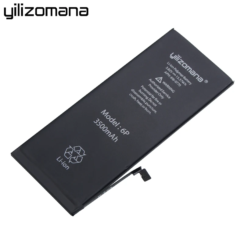 YILIZOMANA телефон батарея Топ емкость 2250 mAh 3500 mAh Батарея для Apple iPhone 6 6s 6+ плюс 6s+ плюс замена батареи телефона