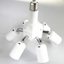 Высокое качество держатели-преобразователи для ламп 360 градусов гибкие удлинительные E27, от 1 года до 7/для детей от 1 до 4/от 1 года до 7 основание светильника