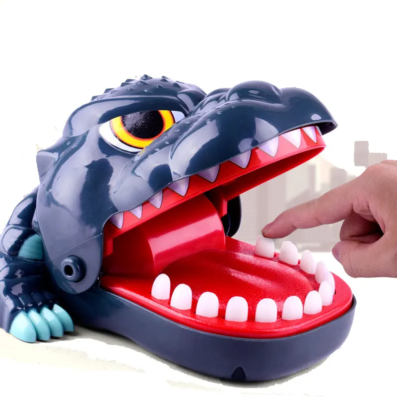 

sharks, crocodiles and dogs children's games bite toy for girls party bite and bite fingers trick toys Dentist Bite Finger Game