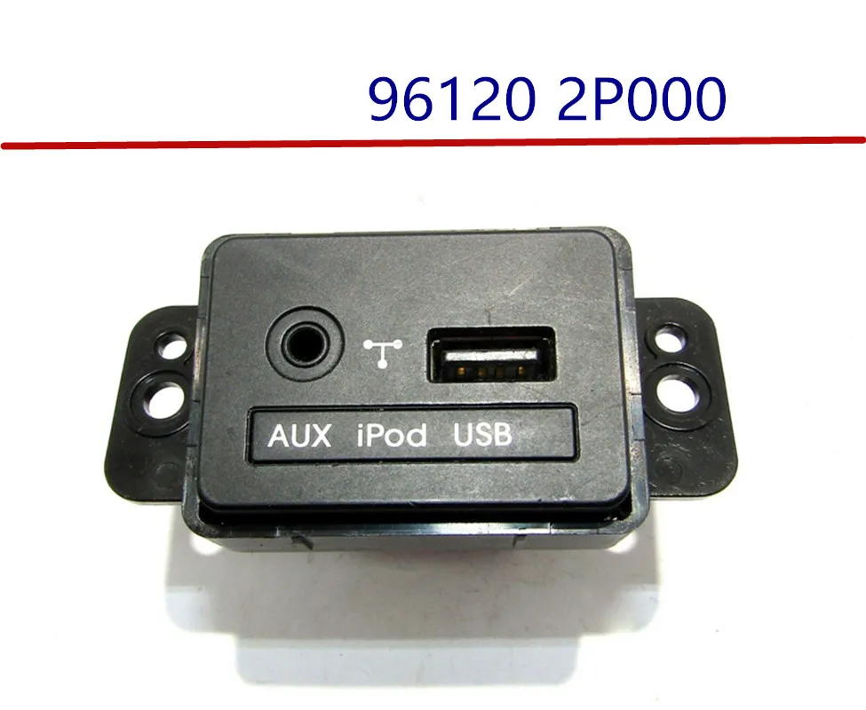 Aux USB reader jack в сборе черный для kia sorento 961202P000 96120-2P000