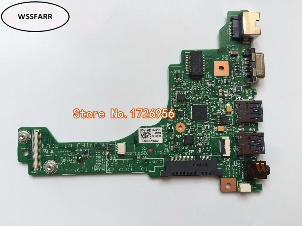 Для DELL V131 Ethernet VGA Аудио IO Плата для usb-порта 48.4ND02.011 48.4ND14.011
