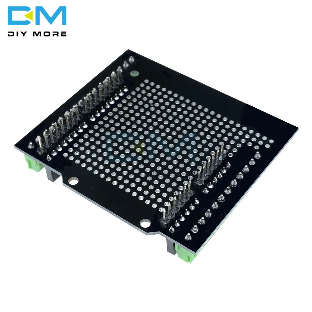 Винт щит Proto для Arduino Кнопка сброса с открытым исходным кодом D13 светодиодный