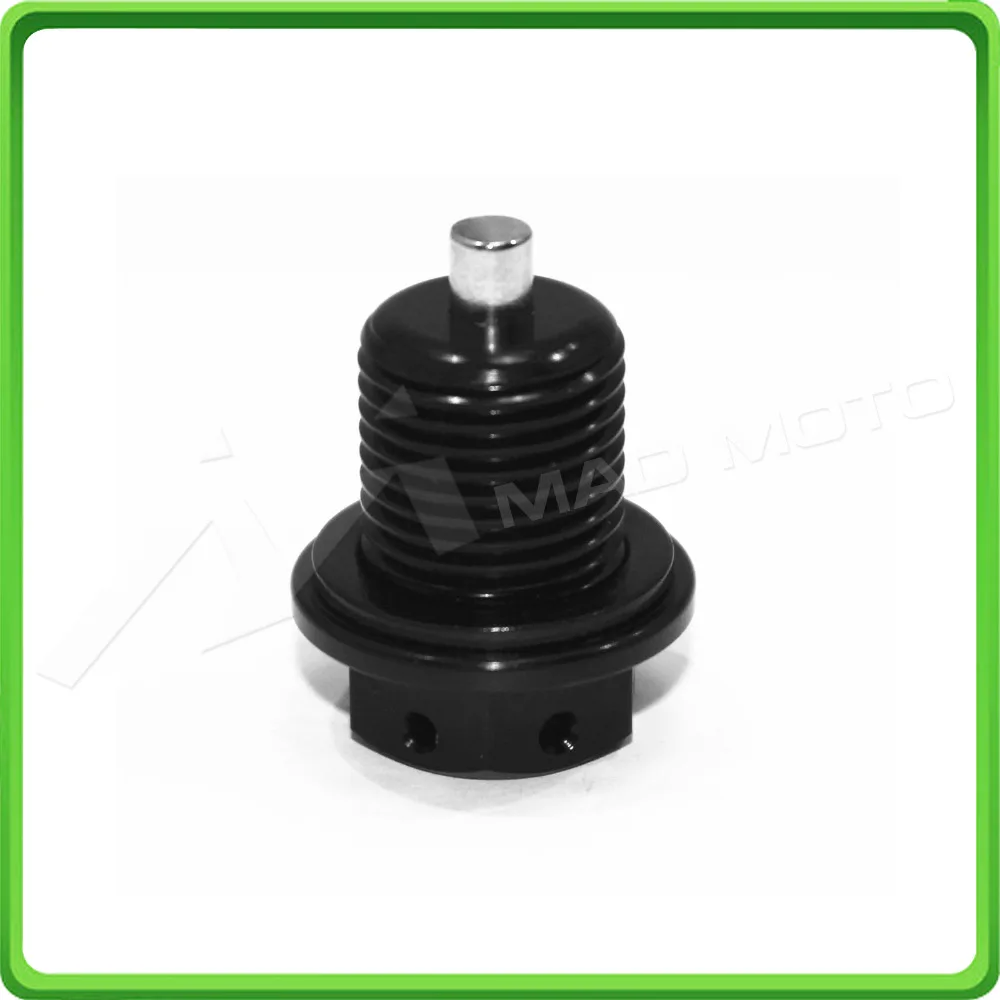 Magnetic Oil Sump Oil Drain Plug Bolt M16 x 1.5 x 17mm M16 1.5 17mm For MV Agusta F3 675 2012 2013 2014 2015 2016 2017 Black (7)