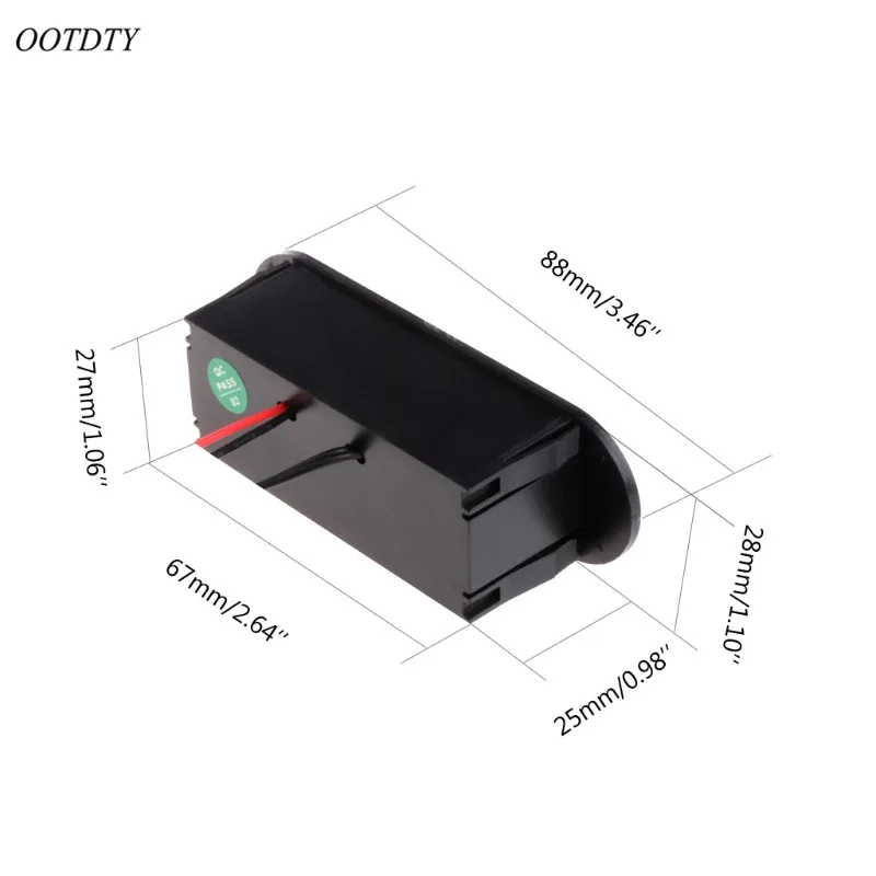 OOTDTY-50~ 120 градусов Цельсия цифровой термометр измеритель температуры индикатор PT-11 с датчиком