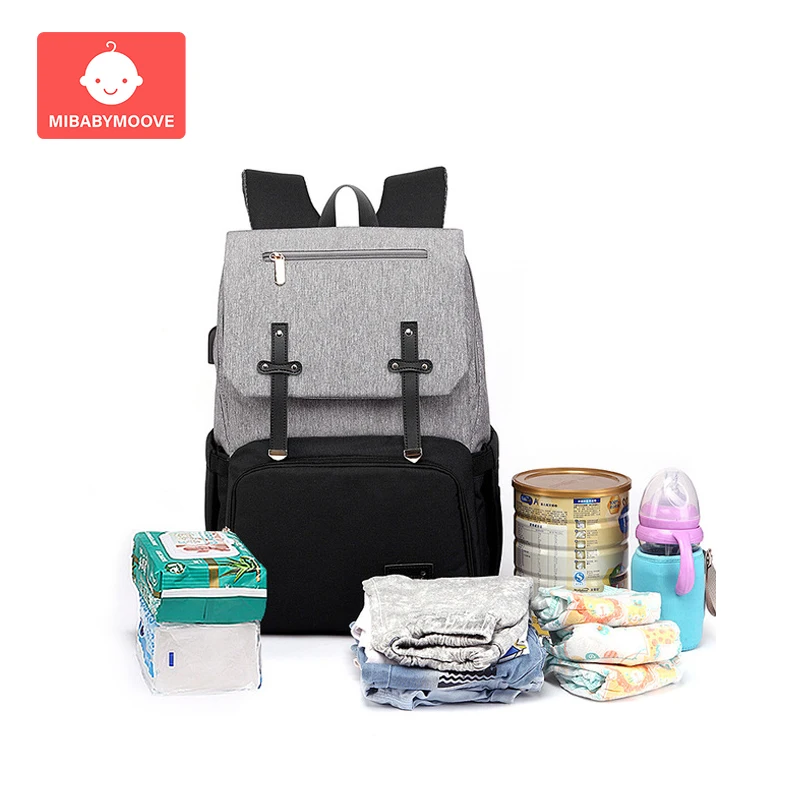 Сумка для подгузников, Многофункциональный водонепроницаемый рюкзак для путешествий, сумки для подгузников для ухода за ребенком, Большая вместительная сумка для кормления с usb-зарядным портом
