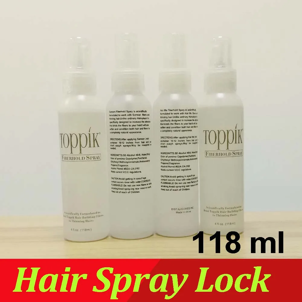 Strong TOPPIK Holding Fixing Spray 118 ml Hair Building Fiber