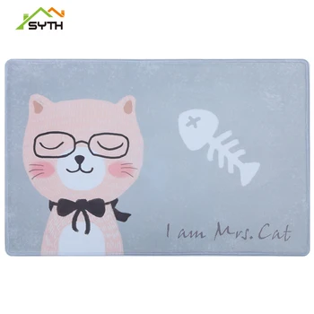 

Water Absorption cartoon Pattern Mattress for Bathroom Mat Kitchen Carpet Mat for Living Room Anti-Slip Kids Room Floor Mats