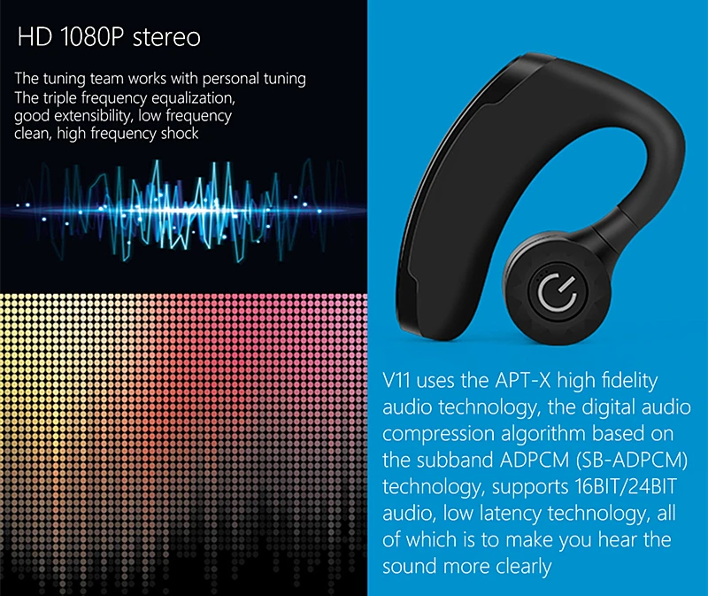 Twins Wireless Bluetooth Headsets Handsfree Wireless Earphone in Pair Voice Control Stereo Long Time Music Earbud Sports Office (3)