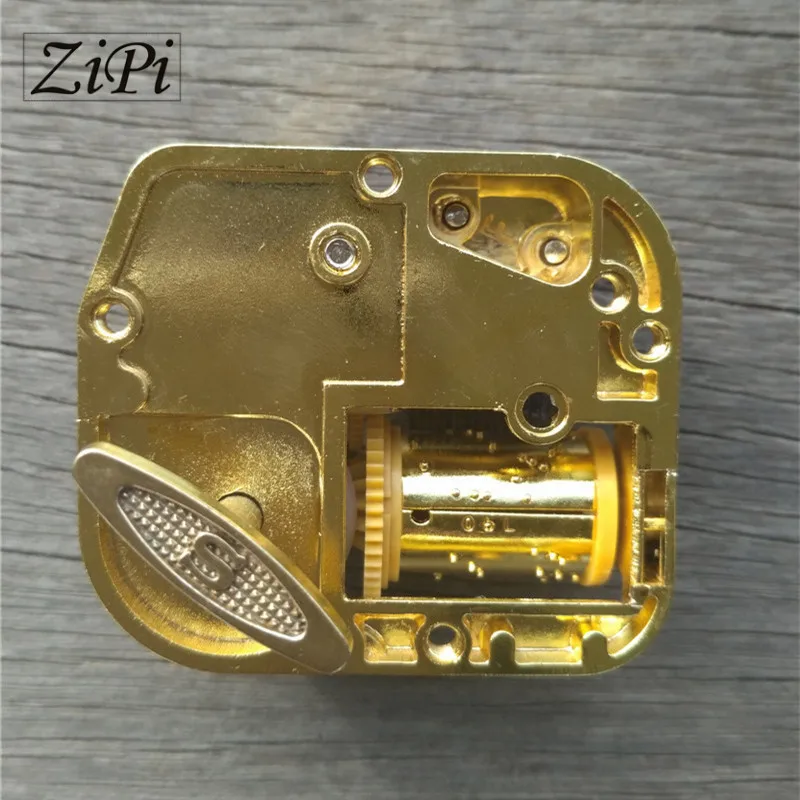 Zipi Home 25 шт./лот золото сделай сам часовое движение частей музыкальная шкатулка Hurdy