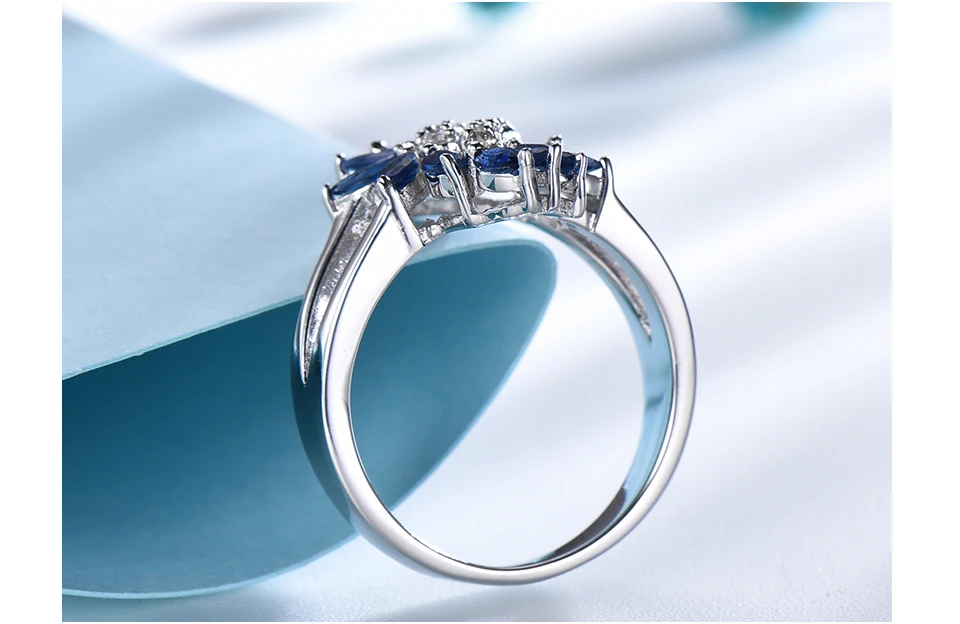 UMCHO Sapphire 925 sterling silver jewelry sets for women S029S-1 pc (11)