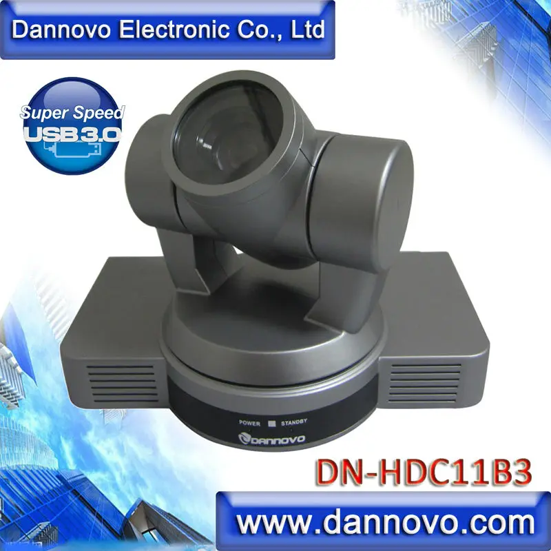 شحن مجاني DANNOVO USB3 الفيديو مؤتمر كاميرا ، دعم سكايب ، مايكروسوفت Lync ، WebEx ، بوليكوم ، vidyo (DN-HDC11B3)