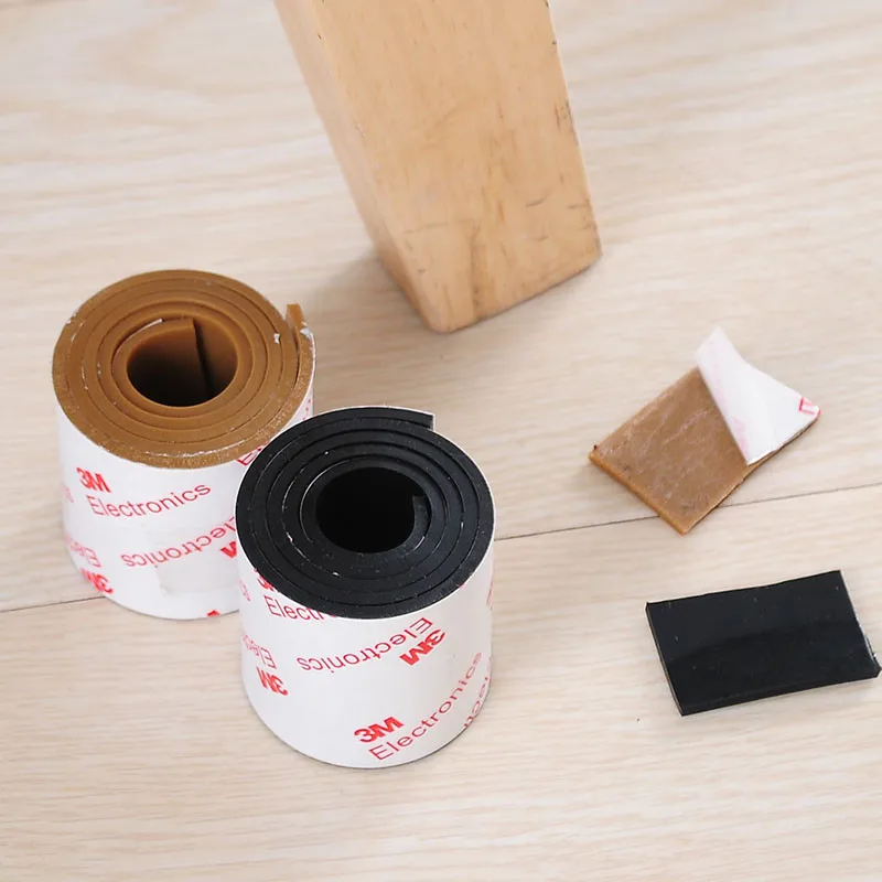 WHISM الطابق حامي غير زلة لزجة طاولة مجلس الوزراء قدم حصيرة أريكة مكتب حماية منصات سيليكون الذاتي أثاث يتم لصقه أرجل كرسي