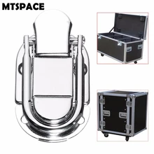 MTSPACE музыкальная тележка для чемоданов и гитар, чехол на колесиках для полета, застежка-защелка с узлом, защелка для подарочной коробки, дере...