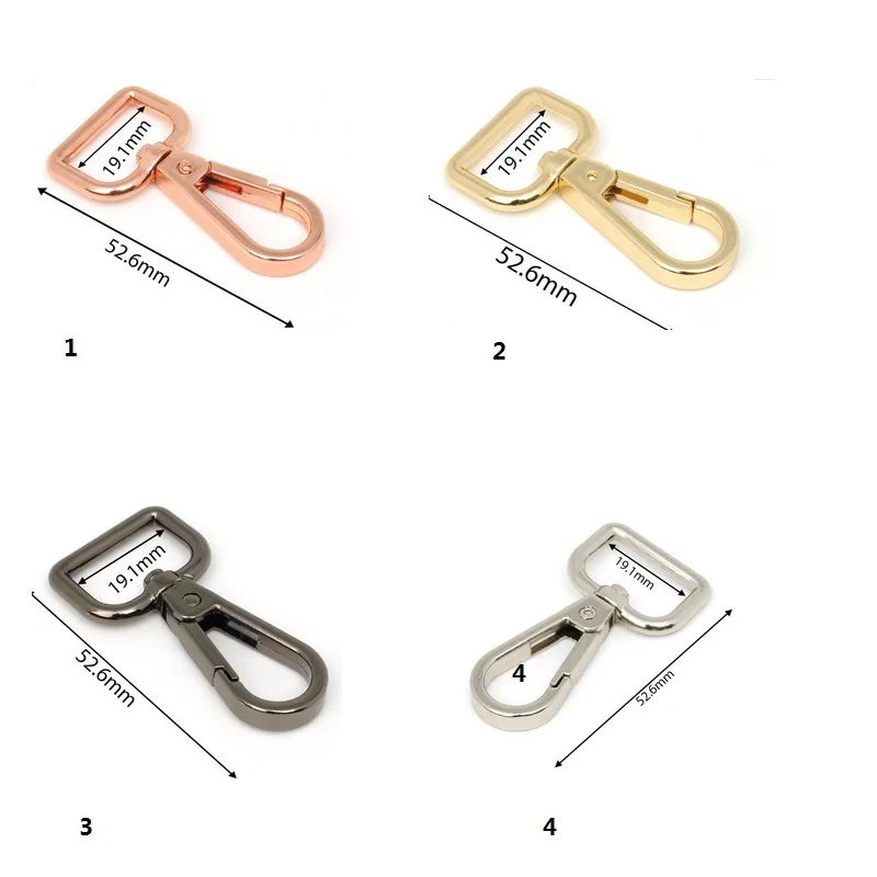 Man Women Bags Accessories Bag strap belt Hook Keychain metal big
