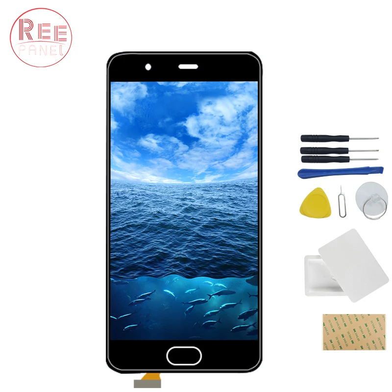 Оригинальный ЖК дисплей для Xiaomi mi 6 + сенсорный экран с функцией figerprint дигитайзер