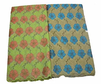 

High Quality Swiss Voile Lace In Switzerland 5Yards Swiss Lace Material 100% Cotton Fabric CLPL-8